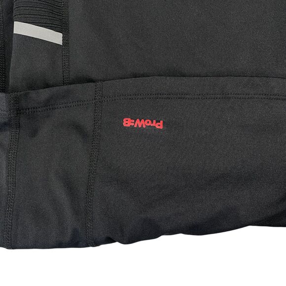 Spyder Active ProWeb Shirt Mens Large Black Stretch Raglan Sleeve Crew Neck - Picture 6 of 16